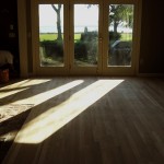 Project C: The installed floors have been sanded